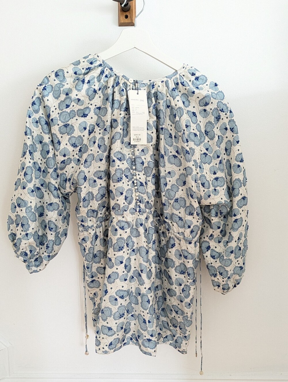 Bunon Silk Top Blouse